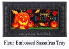 Sassafras Haunted Halloween Mat - 10 x 22 Insert Doormat