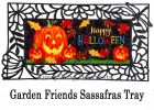 Sassafras Haunted Halloween Mat - 10 x 22 Insert Doormat