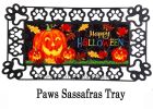 Sassafras Haunted Halloween Mat - 10 x 22 Insert Doormat
