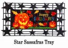 Sassafras Haunted Halloween Mat - 10 x 22 Insert Doormat