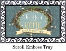 Indoor & Outdoor Heart of this Home Insert Doormat - 18x30