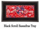 Heart Strong AHA Sassafras Mat - 10 x 22 Insert Doormat