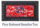 Heart Strong AHA Sassafras Mat - 10 x 22 Insert Doormat