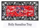 Heart Strong AHA Sassafras Mat - 10 x 22 Insert Doormat