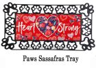 Heart Strong AHA Sassafras Mat - 10 x 22 Insert Doormat