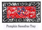 Heart Strong AHA Sassafras Mat - 10 x 22 Insert Doormat