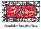 Heart Strong AHA Sassafras Mat - 10 x 22 Insert Doormat