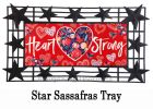 Heart Strong AHA Sassafras Mat - 10 x 22 Insert Doormat