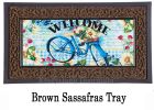 Hello Summer Bike Sassafras Mat - 10x22 Insert Doormat