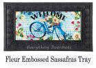 Hello Summer Bike Sassafras Mat - 10x22 Insert Doormat