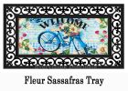 Hello Summer Bike Sassafras Mat - 10x22 Insert Doormat