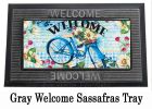 Hello Summer Bike Sassafras Mat - 10x22 Insert Doormat