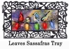 Sassafras Holiday Chirpers Mat - 10 x 22 Insert Doormat