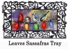 Sassafras Holiday Chirpers Mat - 10 x 22 Insert Doormat