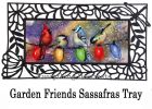 Sassafras Holiday Chirpers Mat - 10 x 22 Insert Doormat