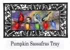 Sassafras Holiday Chirpers Mat - 10 x 22 Insert Doormat