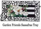 Holiday Magnolias Sassafras Mat - 10 x 22 Insert Doormat