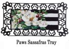 Holiday Magnolias Sassafras Mat - 10 x 22 Insert Doormat