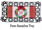 Holiday Succulents Sassafras Mat - 10 x 22 Insert Doormat