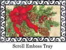 Holiday Swag Indoor & Outdoor MatMate Insert - Doormat 18" x 30"