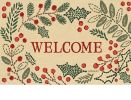 Holly Berries Indoor & Outdoor MatMate Insert - Doormat 18" x 30"