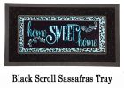 Sassafras Home Sweet Home Animal Print Switch Mat - 10 x 22 Insert Doormat