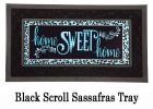 Sassafras Home Sweet Home Animal Print Switch Mat - 10 x 22 Insert Doormat