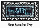 Sassafras Home Sweet Home Animal Print Switch Mat - 10 x 22 Insert Doormat