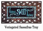Sassafras Home Sweet Home Animal Print Switch Mat - 10 x 22 Insert Doormat