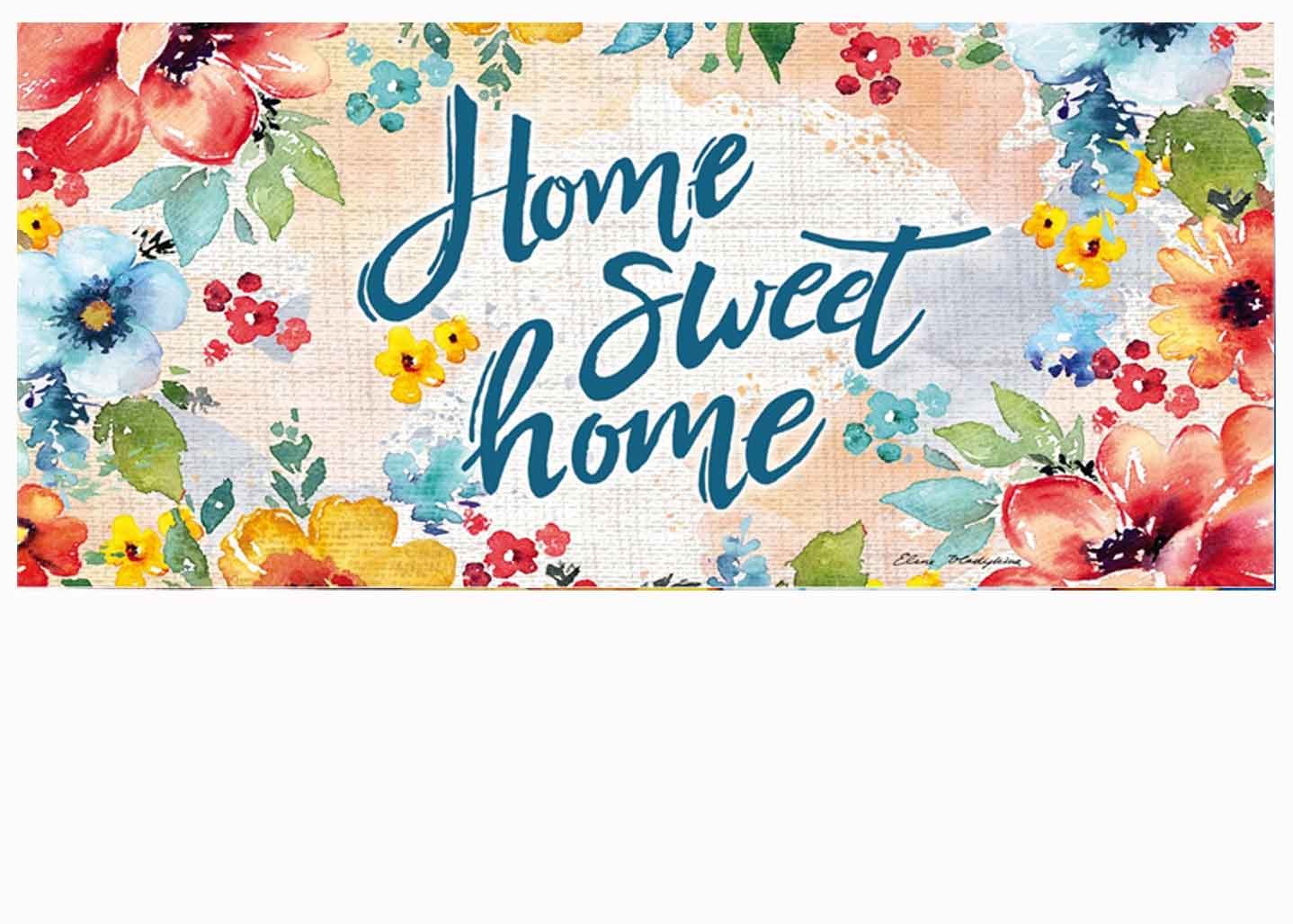 Home Sweet Home Door Mat