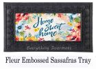 Home Sweet Home Floral Sassafras Mat - 10 x 22 Insert Doormat