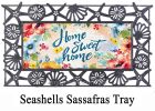 Home Sweet Home Floral Sassafras Mat - 10 x 22 Insert Doormat