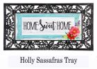 Home Sweet Home Frame Sassasafras Mat - 10 x 22 Insert Doormat