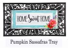 Home Sweet Home Frame Sassasafras Mat - 10 x 22 Insert Doormat