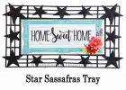 Home Sweet Home Frame Sassasafras Mat - 10 x 22 Insert Doormat