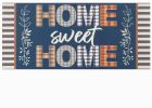 Home Sweet Home Plaid Sassafras Mat - 10 x 22 Insert Doormat