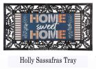 Home Sweet Home Plaid Sassafras Mat - 10 x 22 Insert Doormat