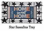 Home Sweet Home Plaid Sassafras Mat - 10 x 22 Insert Doormat