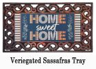 Home Sweet Home Plaid Sassafras Mat - 10 x 22 Insert Doormat