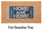 Home Sweet Home Plaid Sassafras Mat - 10 x 22 Insert Doormat