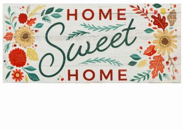 Sassafras Home Sweet Home Insert Mat - 10 x 22 Doormat