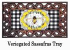 Honey Bee and Flowers Sassafras Mat - 10x22 Insert Doormat