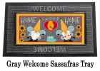 Honey Gnomes Sassafras Mat - 10 x 22 Insert Doormat
