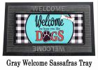 Sassafras Hope You Like Dogs Switch Mat - 10 x 22 Insert Doormat