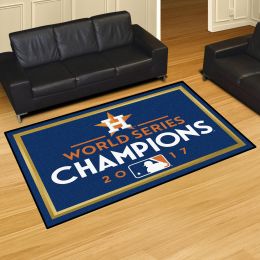 Houston Astros 5' x 8' 2017 World Championship Area Rug