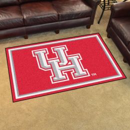 Houston University Area Rug - 4 x 6 Nylon