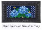 Hydrangea Blossoms Sassafras Mat -10x22 Insert Doormat