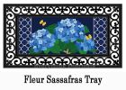 Hydrangea Blossoms Sassafras Mat -10x22 Insert Doormat