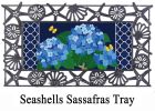 Hydrangea Blossoms Sassafras Mat -10x22 Insert Doormat