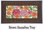 Hydrangea Bouquet Sassafras Mat - 10x22 Insert Doormat